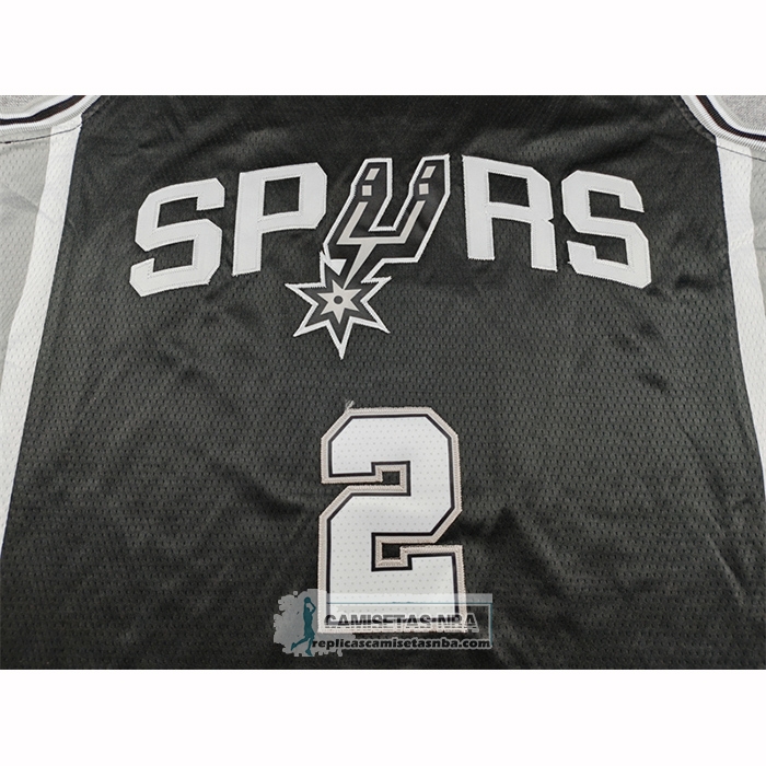 Camiseta San Antonio Spurs Dylan Harper NO 2 Icon 2025-26 Negro